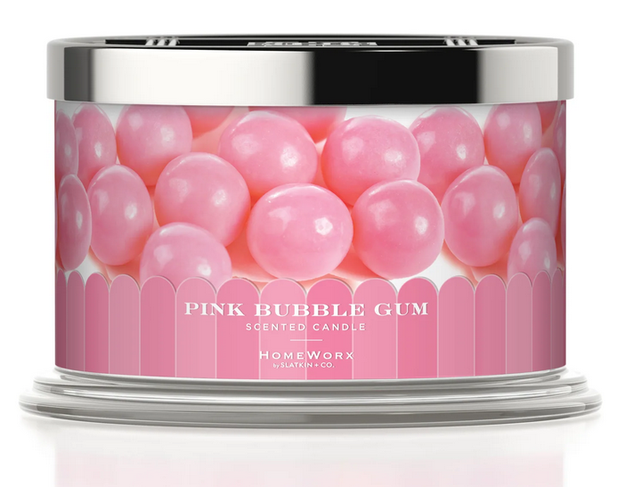 PINK BUBBLE GUM 4-Wick Scented Candle 510g