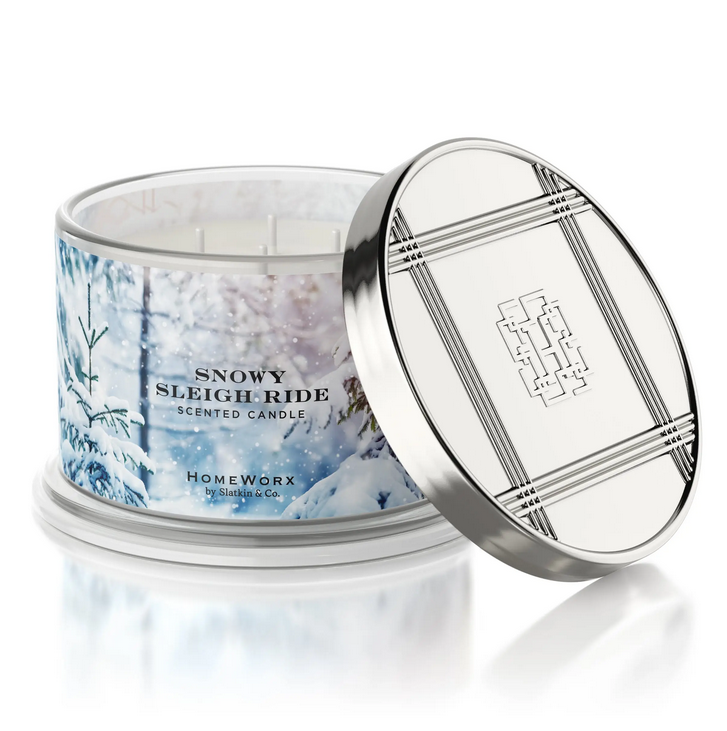 SNOWY SLEIGH RIDE 4 Docht Duftkerze 510g