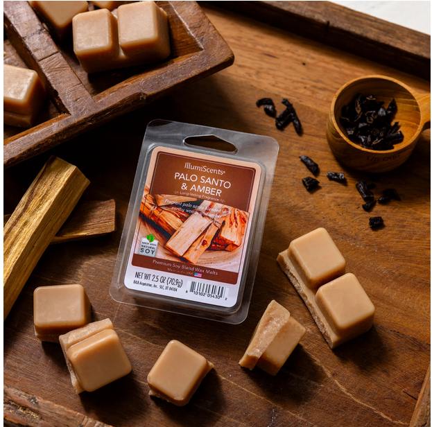 PALO SANTO & AMBER Duftwachs 70g