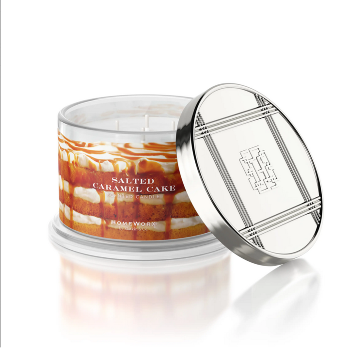 SALTED CARAMEL CAKE 4-Wick Scented Candle 510g